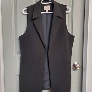 Black vest